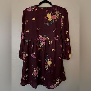 EUC XS Petite Old Navy floral dress